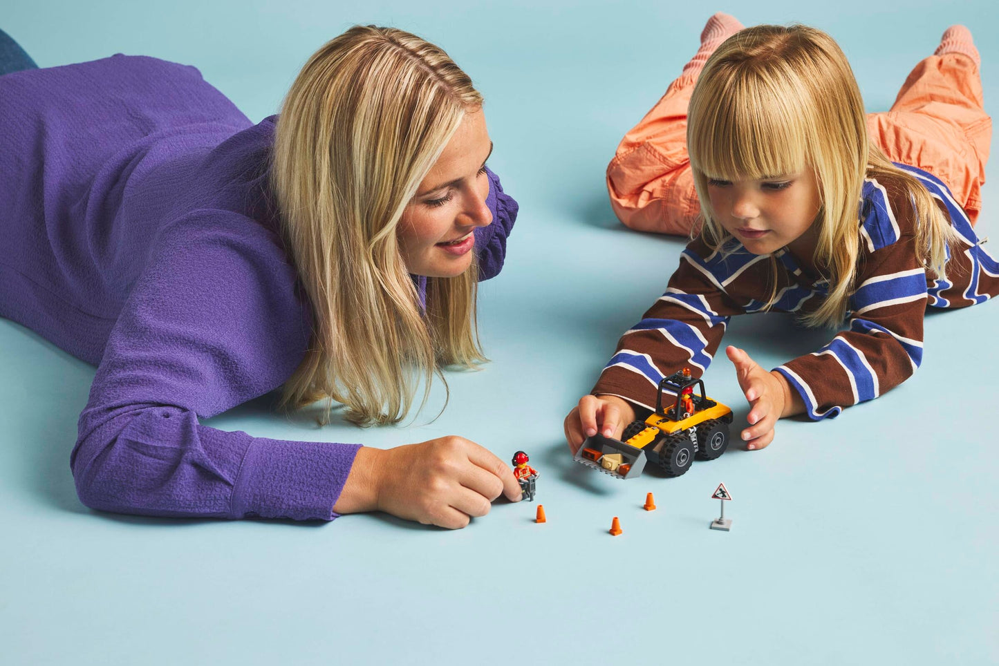 LEGO 60450 Pala gommata gialla