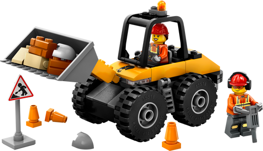 LEGO 60450 Pala gommata gialla