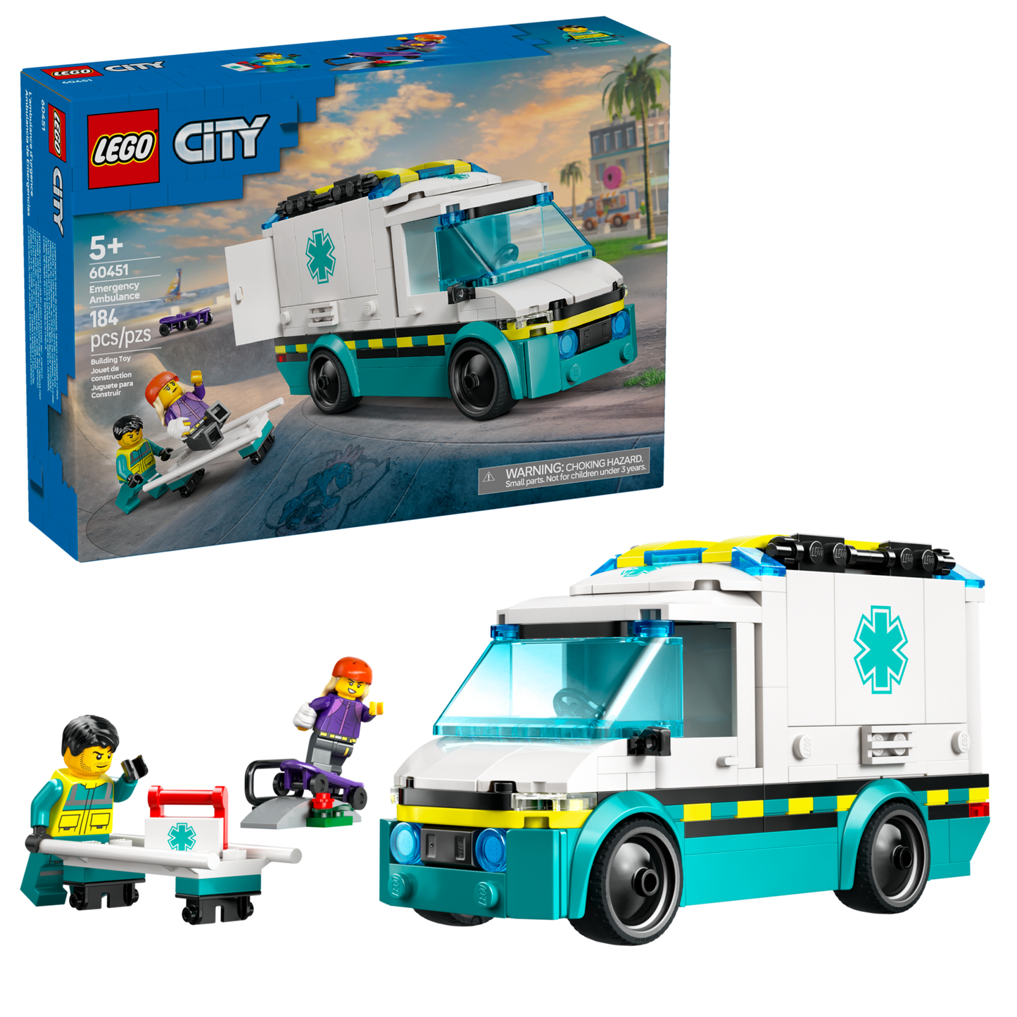 LEGO 60451 Ambulanza di emergenza