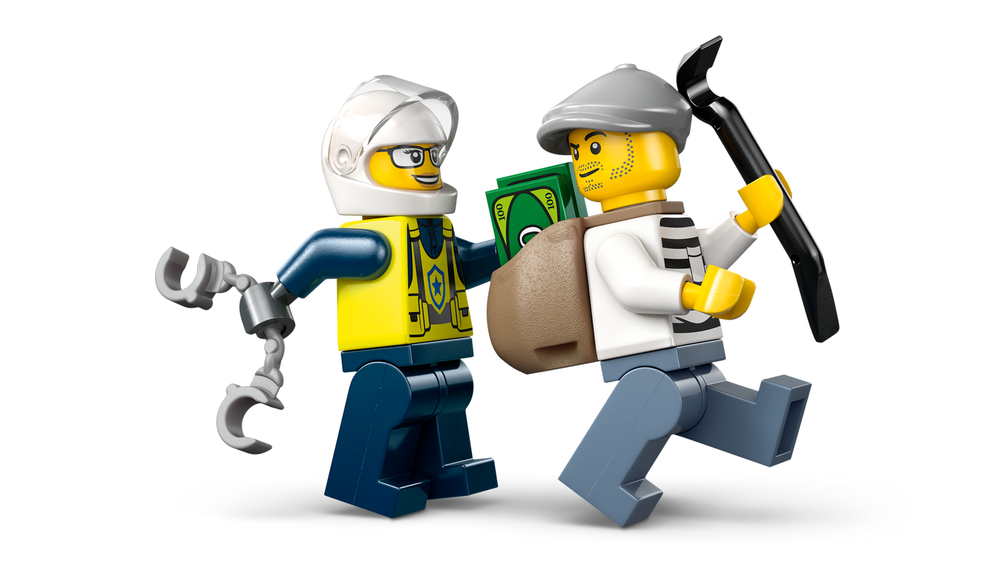 LEGO 60455 Inseguimento della moto della Polizia