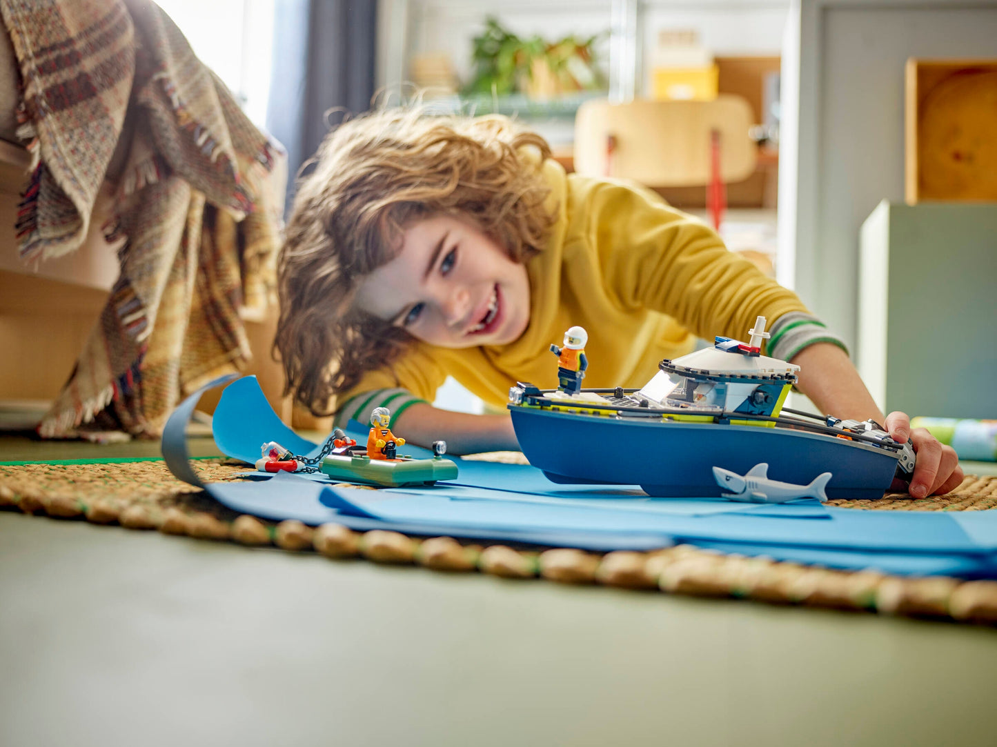 LEGO 60456 Inseguimento del motoscafo della Polizia