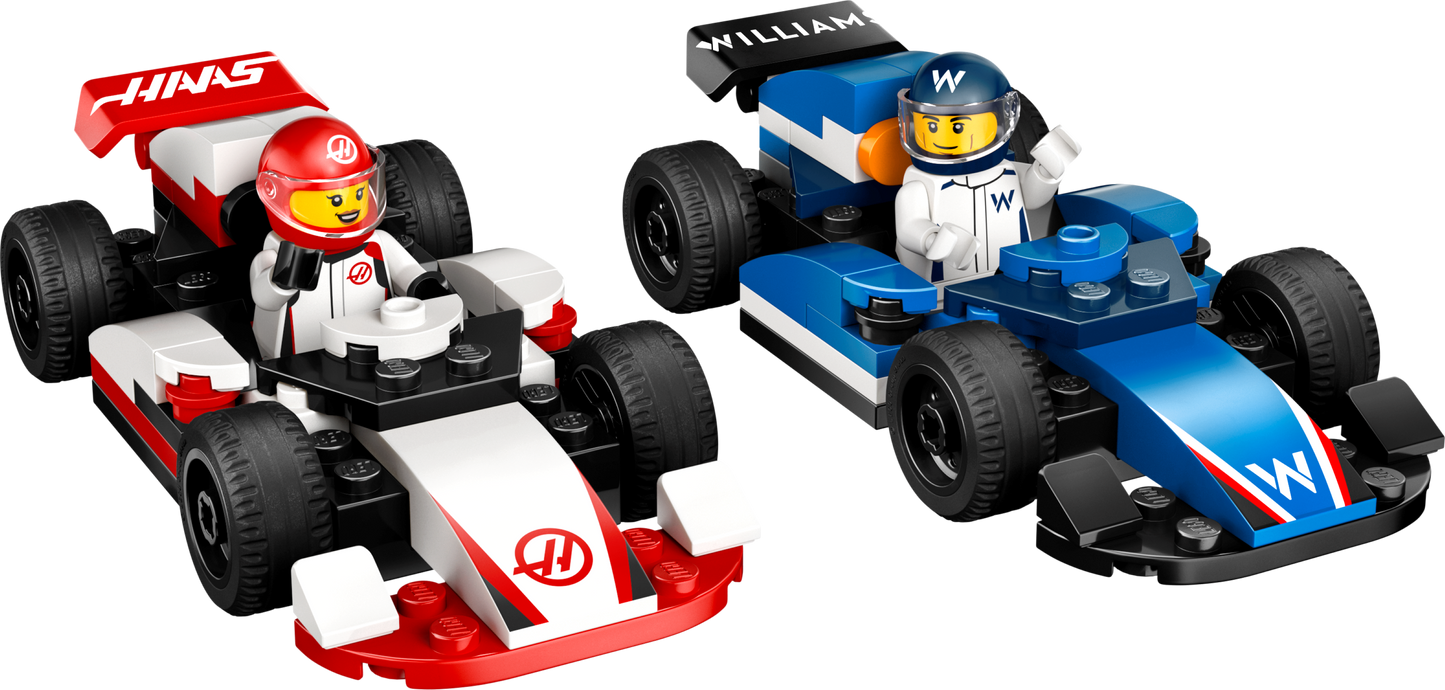 LEGO 60464 Monoposto Williams Racing e Haas F1®