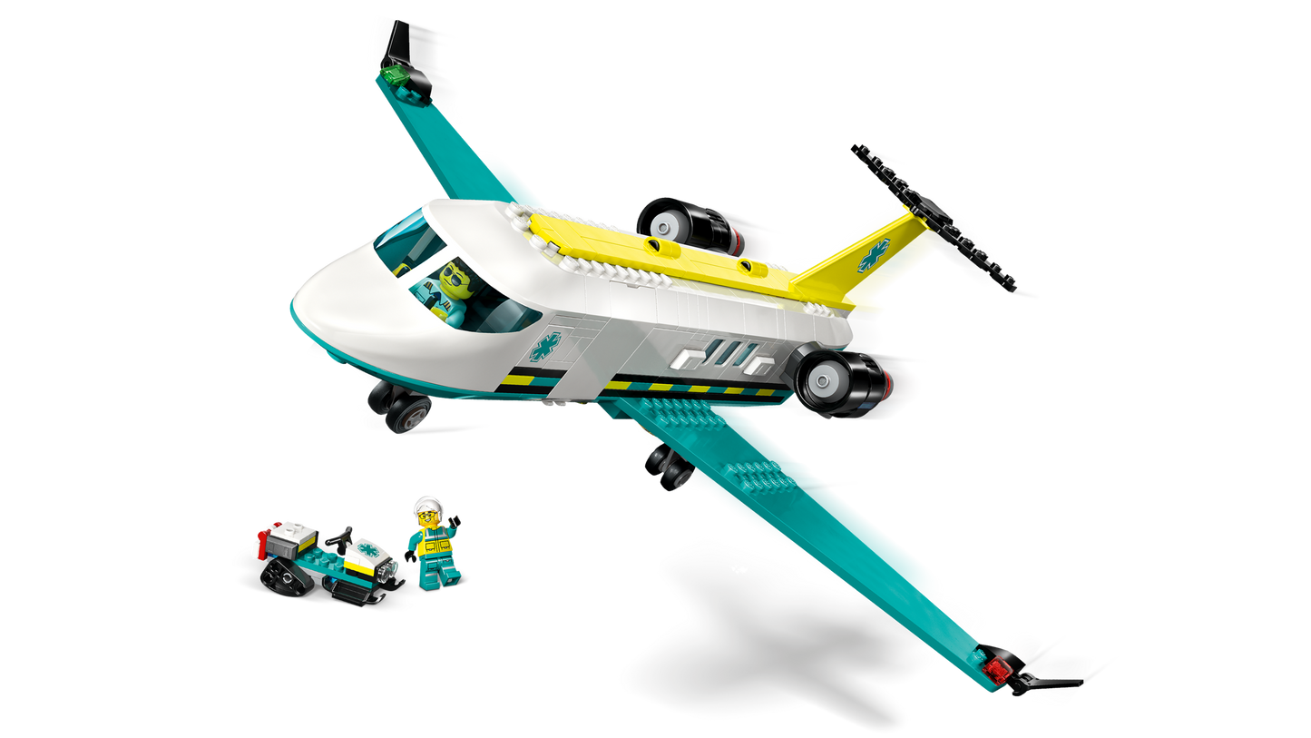 LEGO 60465 Aereo ambulanza di emergenza
