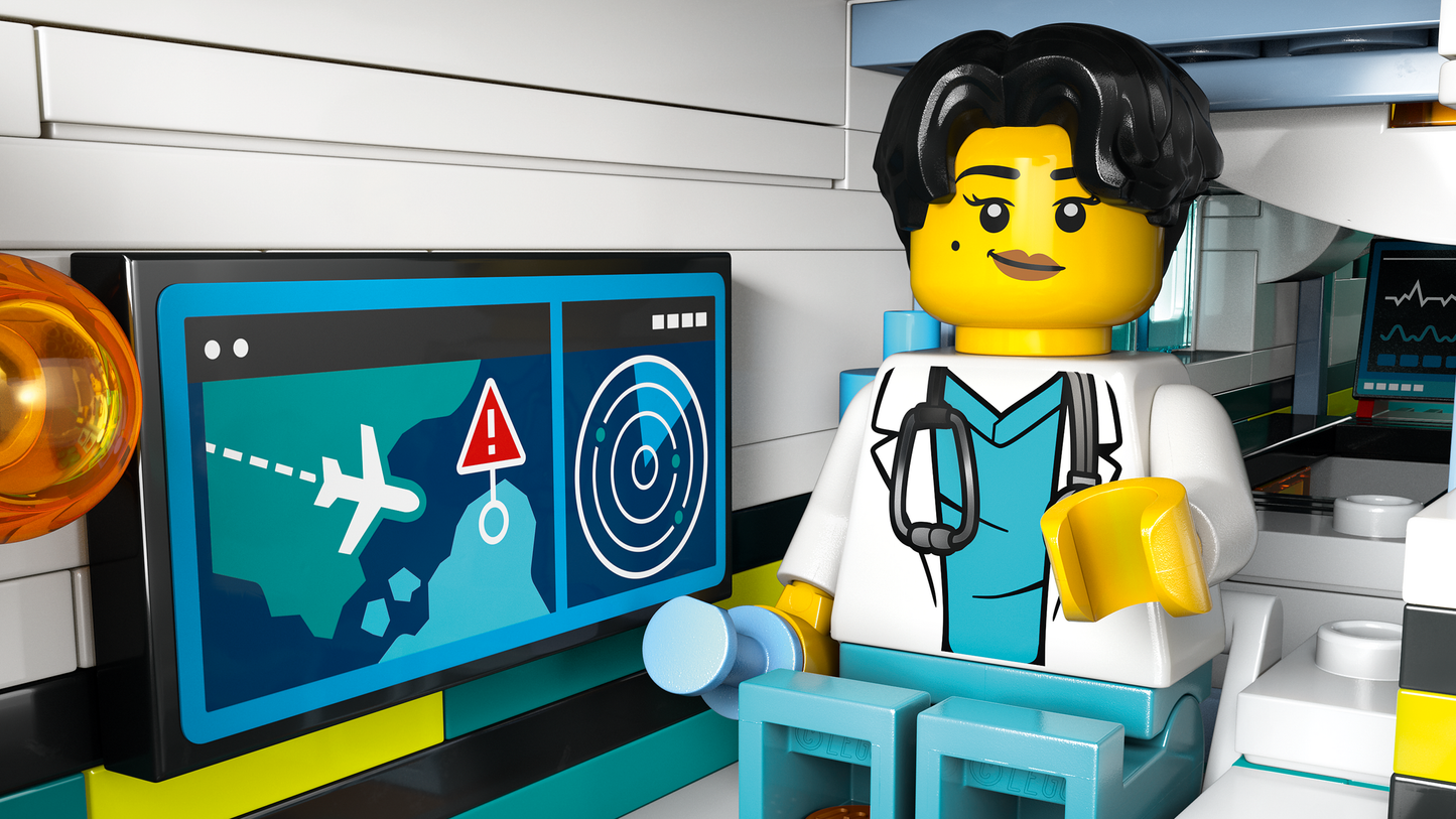 LEGO 60465 Aereo ambulanza di emergenza