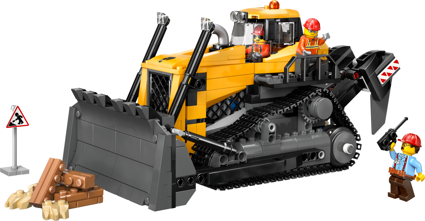 LEGO 60466 Bulldozer giallo