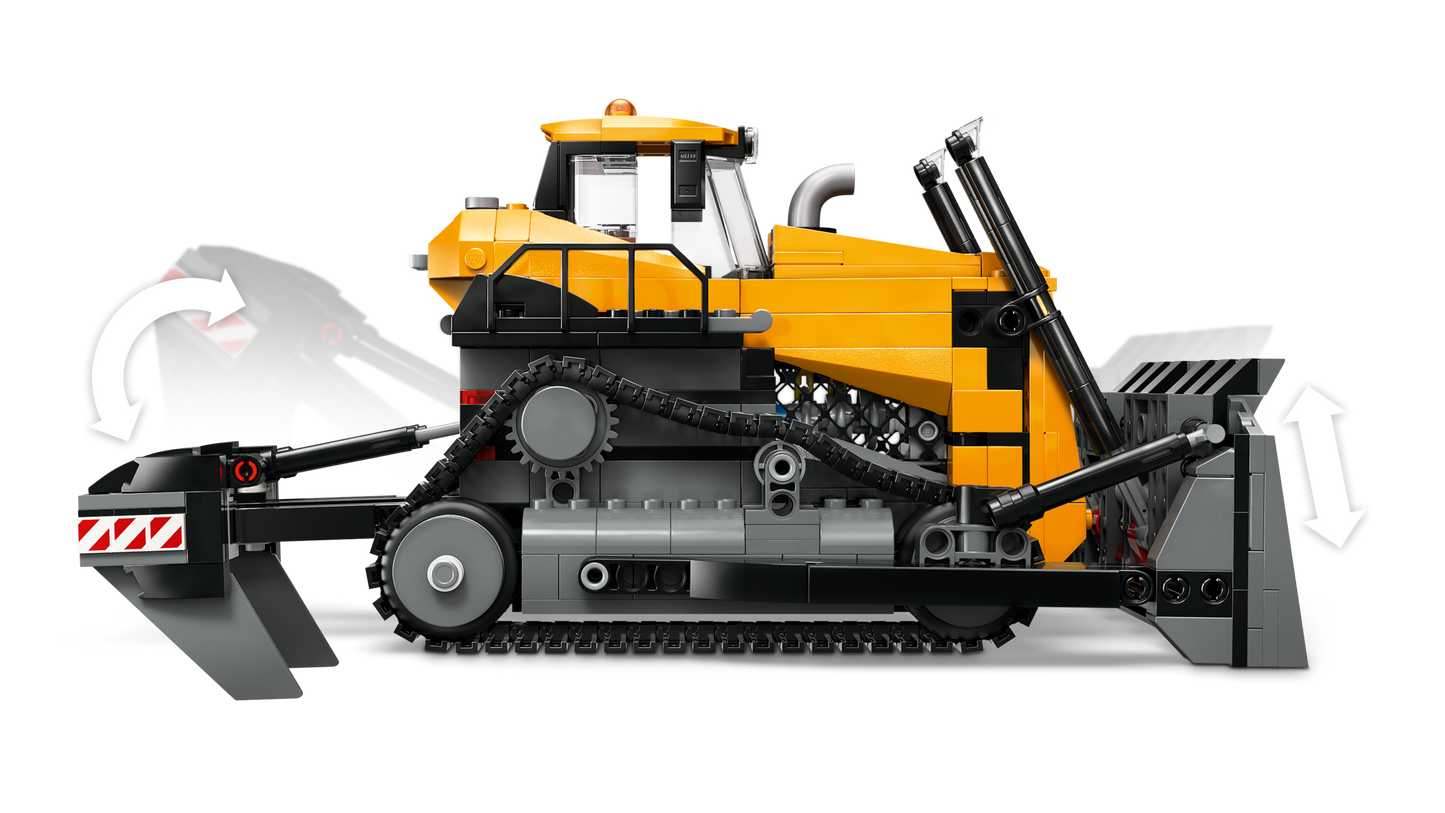 LEGO 60466 Bulldozer giallo