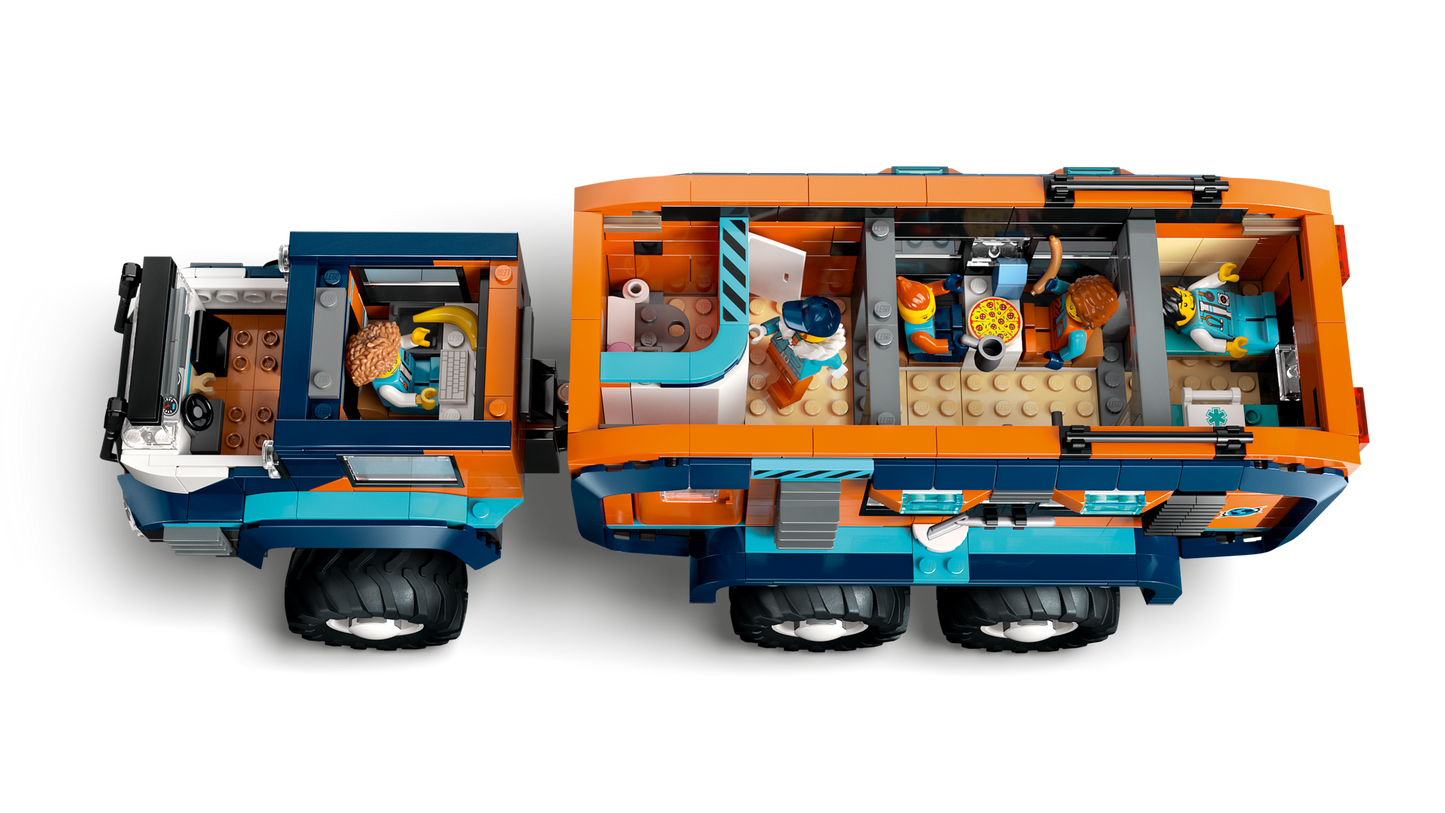 LEGO 60471 Grande camion artico con laboratorio