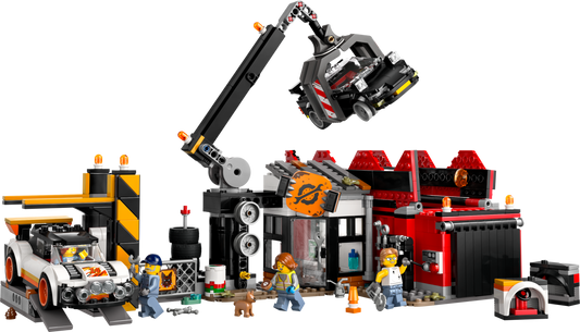 LEGO 60472 Sfasciacarrozze con auto