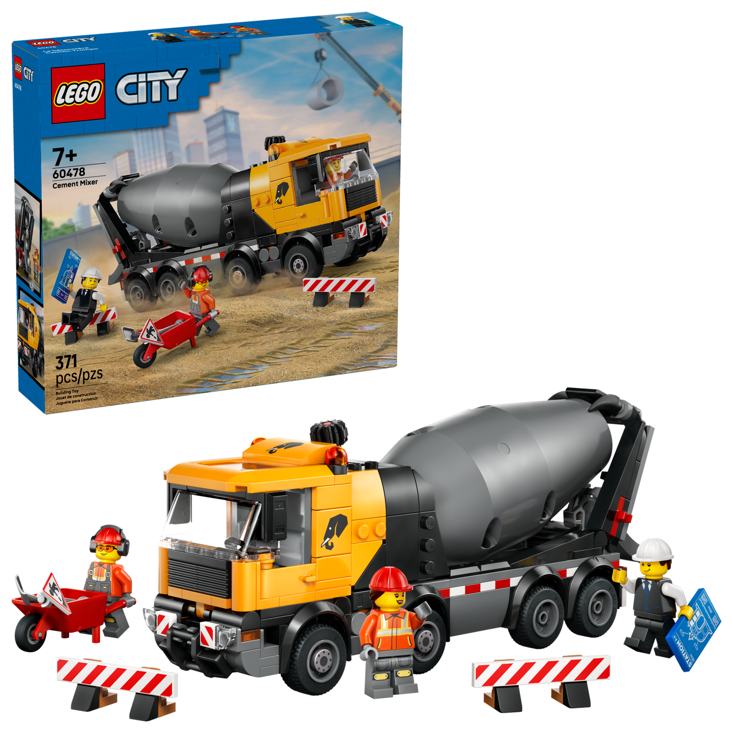 LEGO 60478 Betoniera