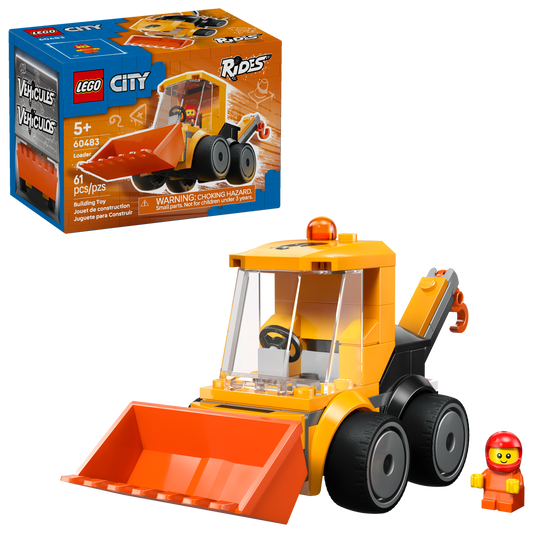 LEGO 60483 Veicoli – Ruspa da cantiere