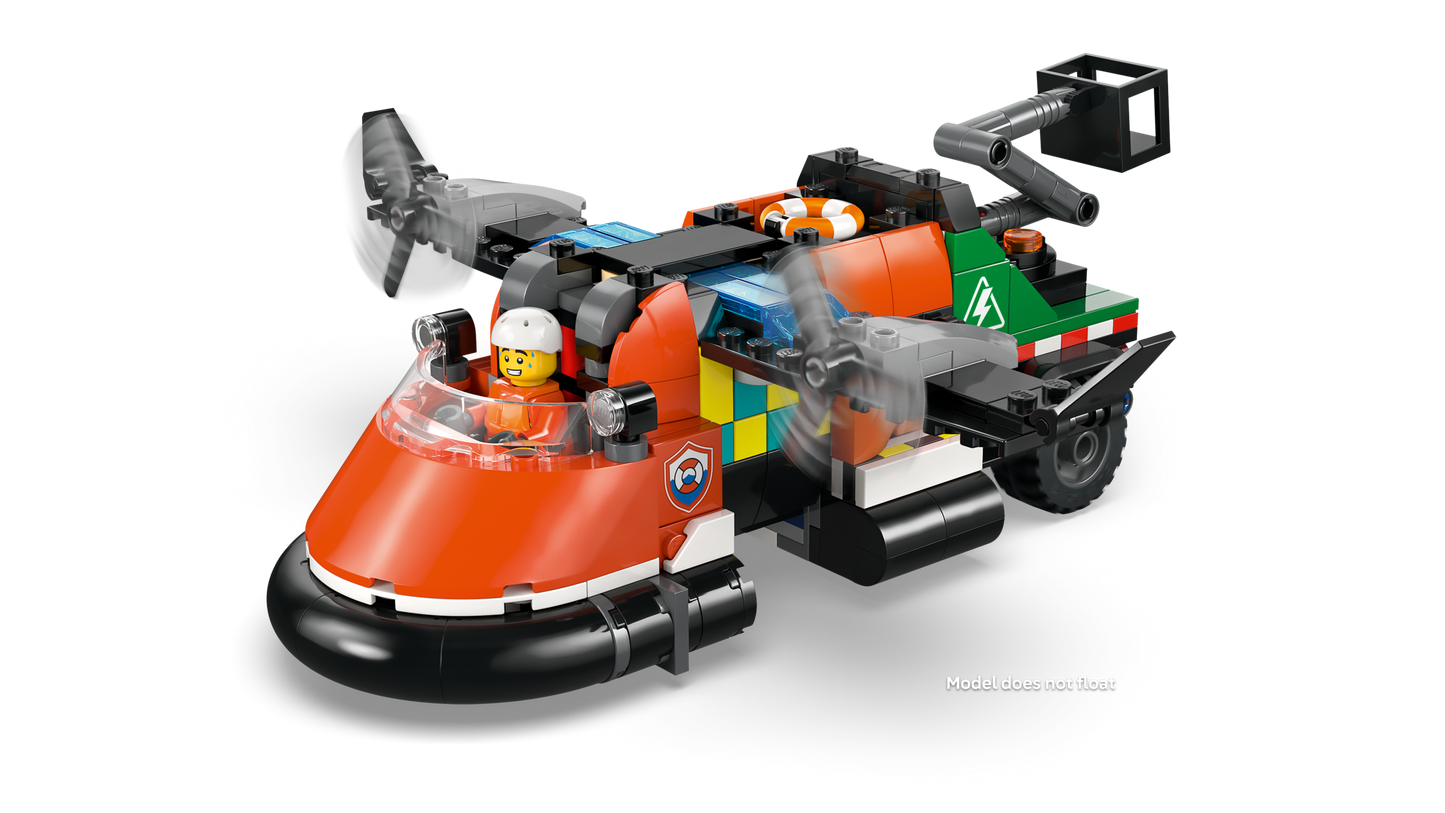 LEGO 60505 Remix aereo, camion di servizio e hovercraft