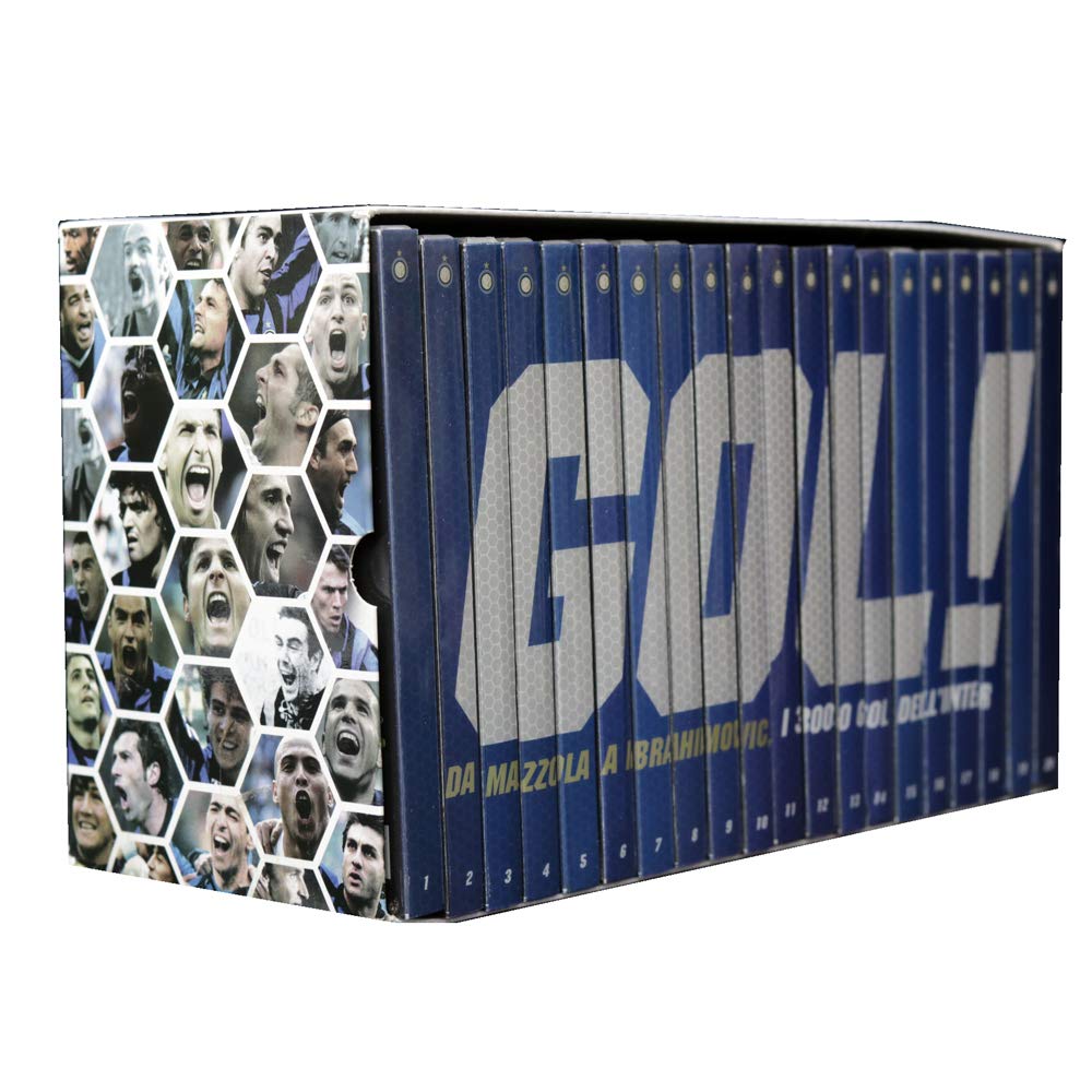 EBOND Gol! - da Mazzola a Ibrahimovic - I 3000 gol dell'Inter - Collezione completa 20 DVD
