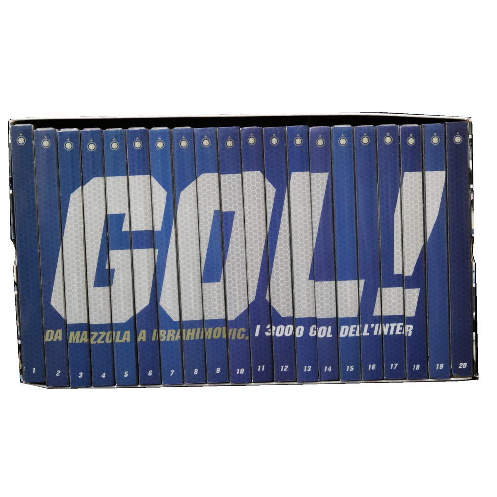 EBOND Gol! - da Mazzola a Ibrahimovic - I 3000 gol dell'Inter - Collezione completa 20 DVD