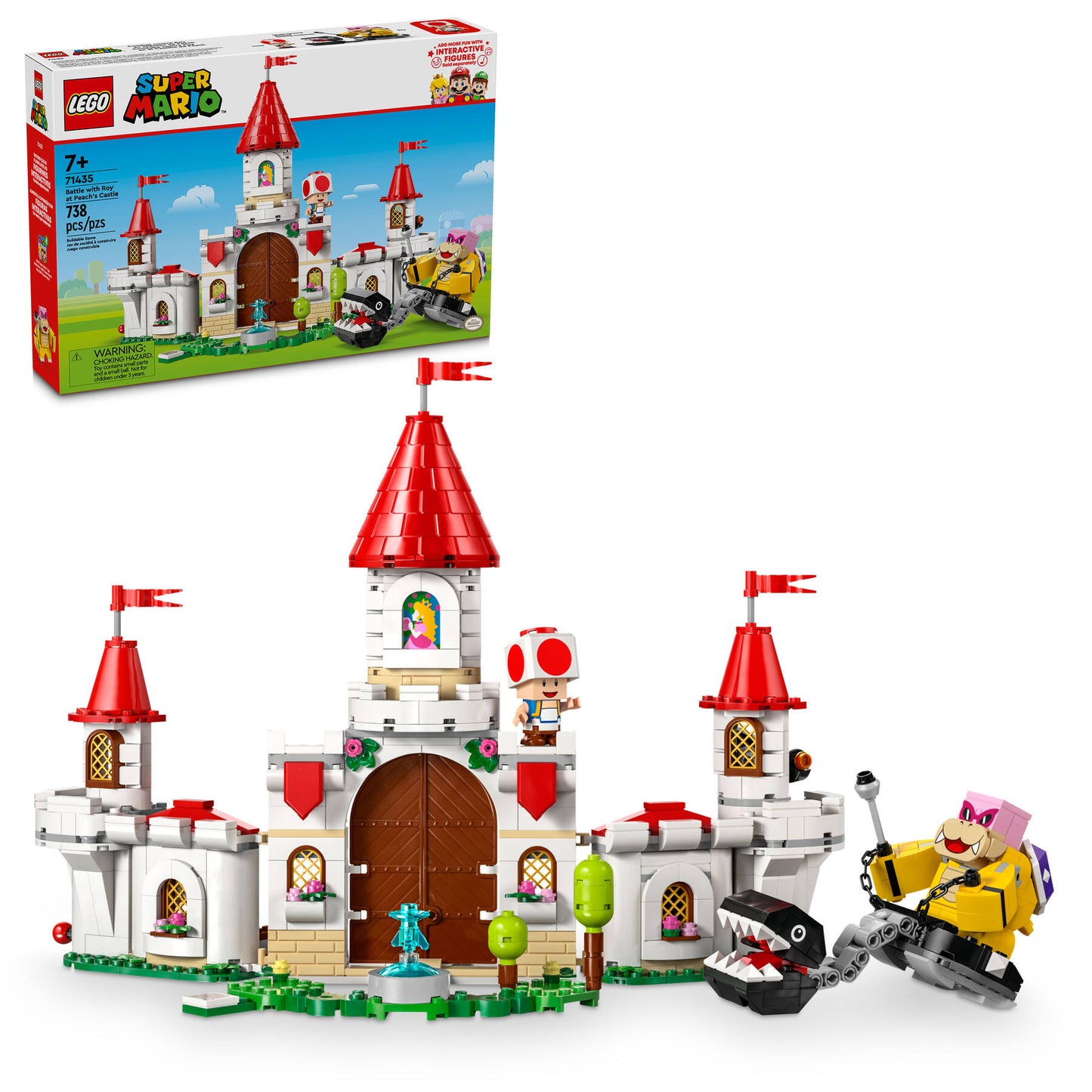 LEGO 71435 Battaglia con Roy al castello di Peach