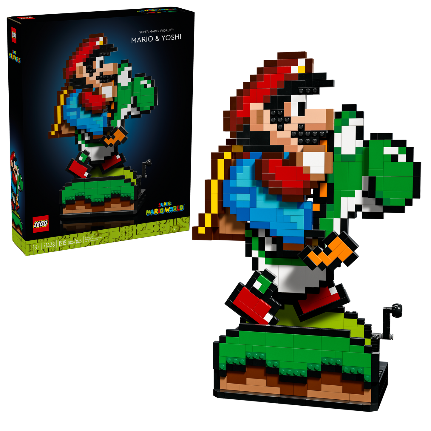 LEGO 71438 Super Mario World™: Mario e Yoshi