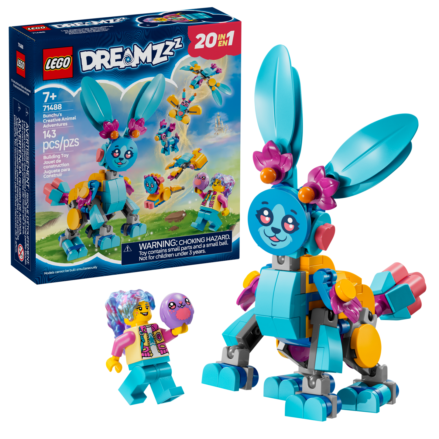 LEGO 71488 Avventure animali creative di Bunchu