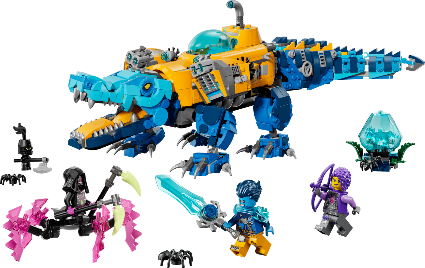 LEGO 71512 Sottomarino coccodrillo