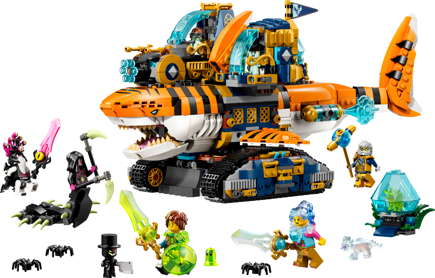 LEGO 71515 Carro-squalo tigre