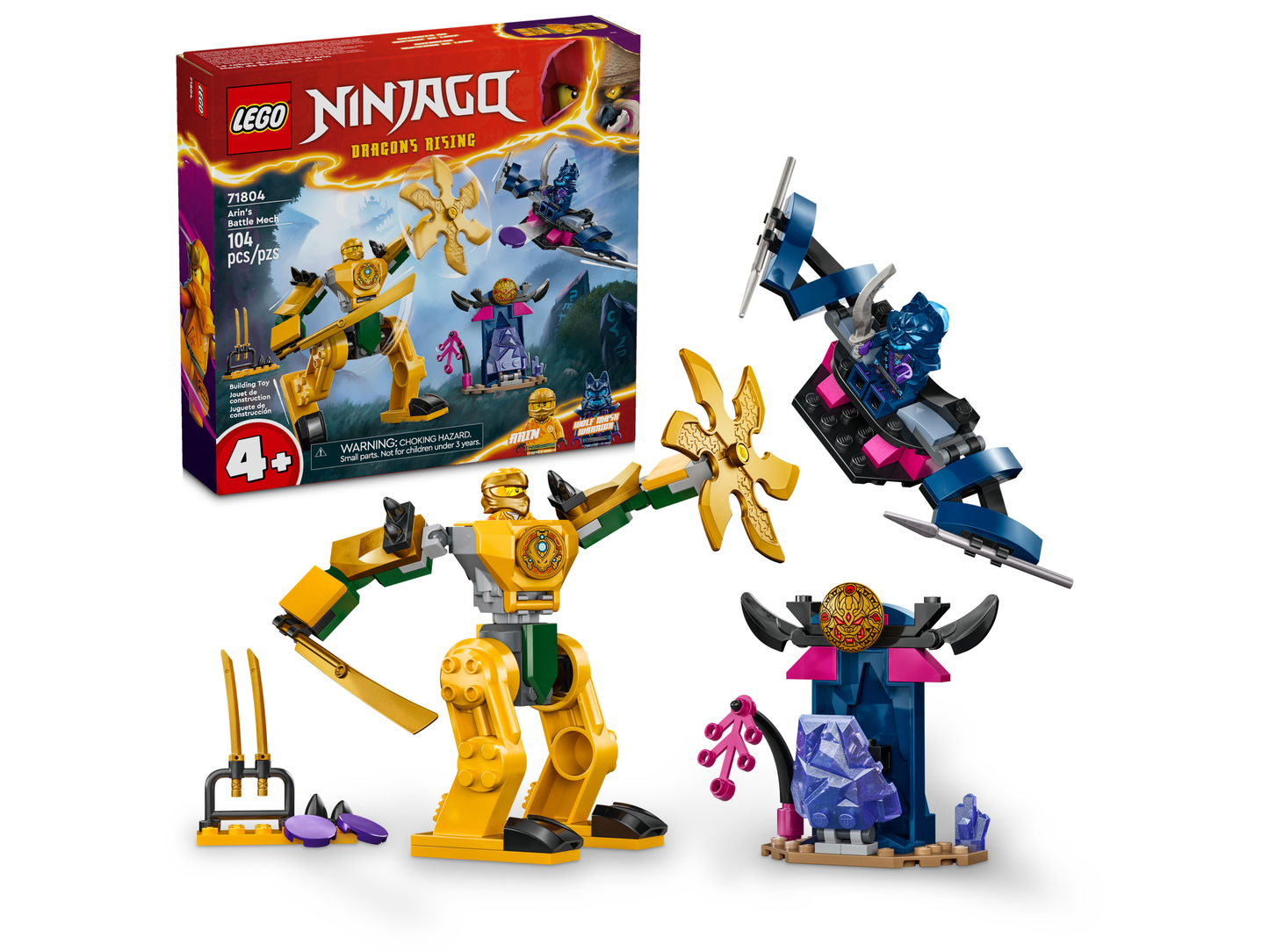 LEGO 71804 Mech da battaglia di Arin