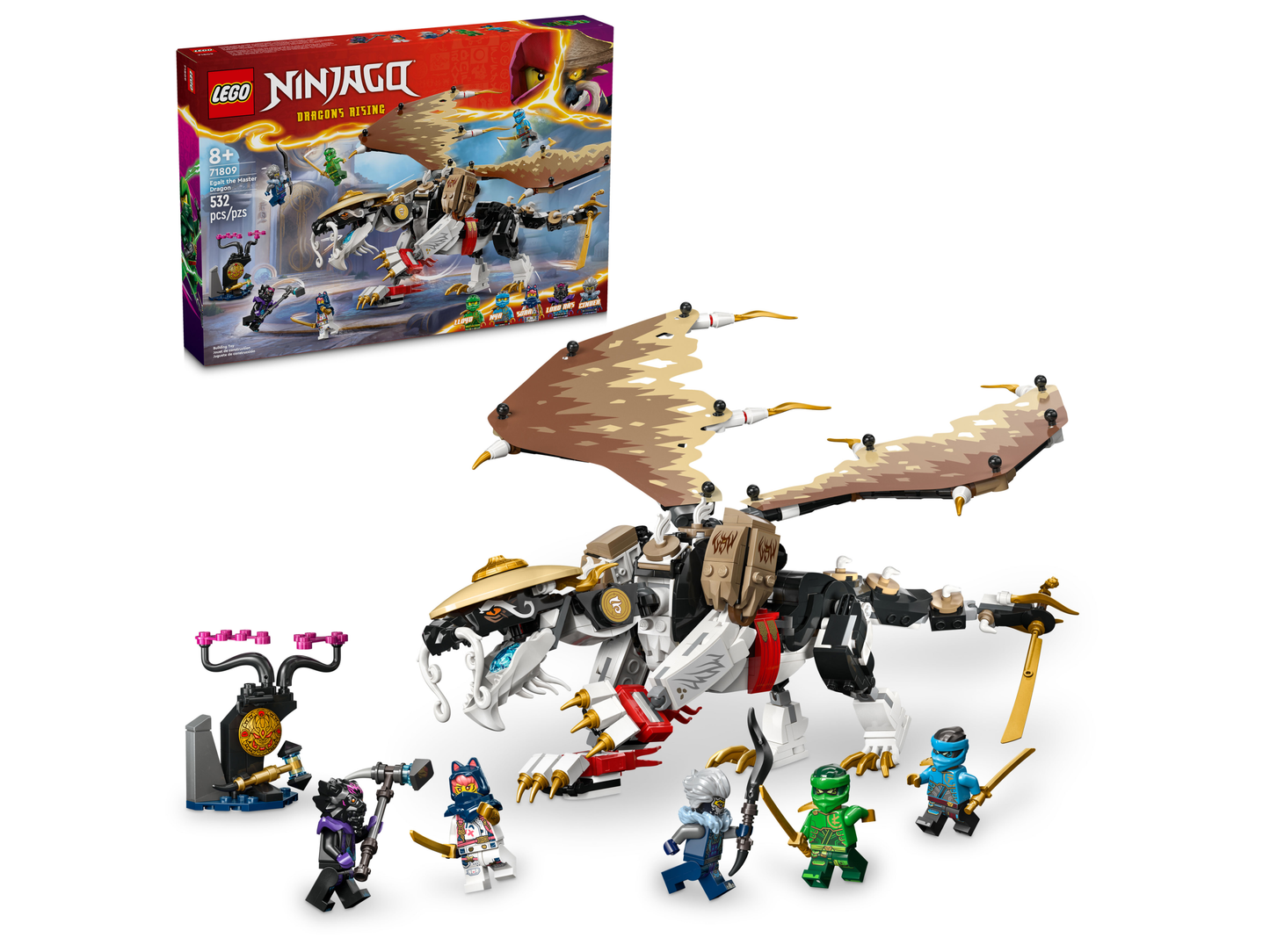 LEGO 71809 Egalt, il Drago Maestro