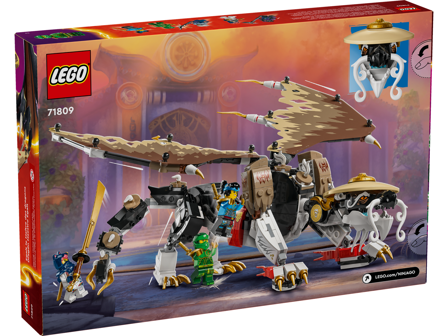 LEGO 71809 Egalt, il Drago Maestro