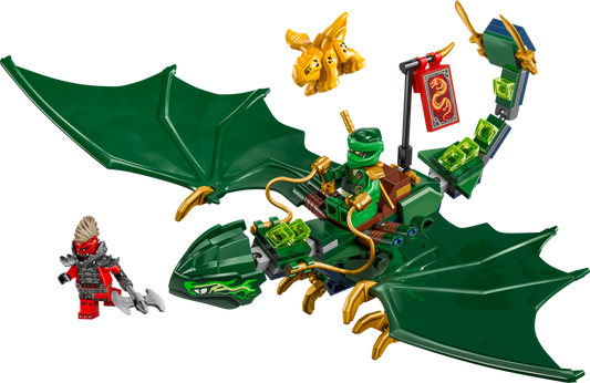 LEGO 71829 Drago della foresta verde di Lloyd