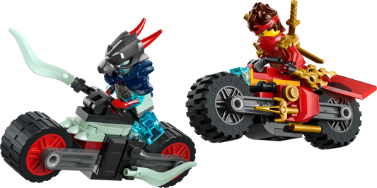 LEGO 71838 Gara di velocita sulla moto di Kai