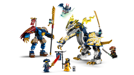 LEGO 71843 Mech cavalca-drago di Rogue