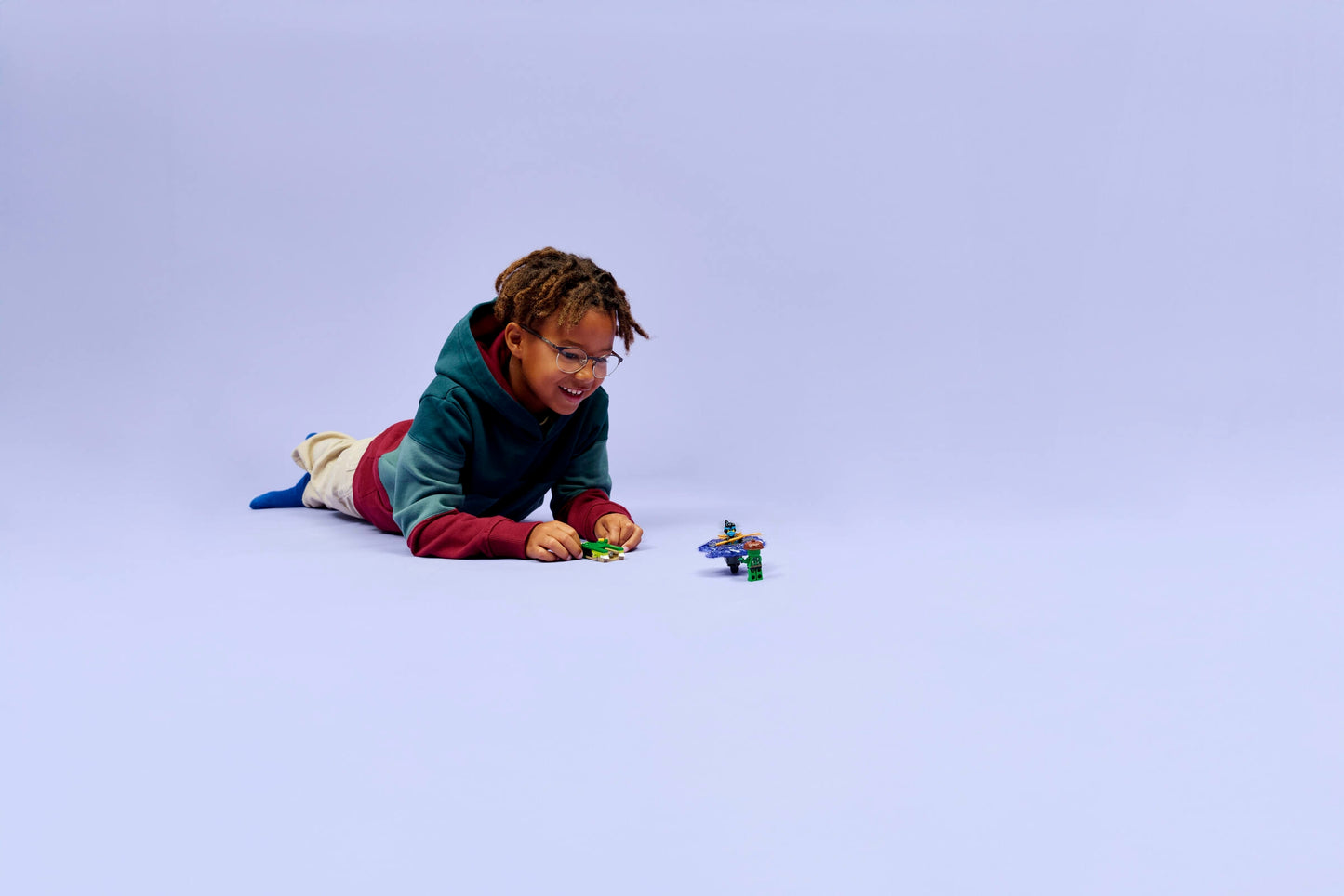 LEGO 71849 Nya contro Spinner Mostro della Mutazione