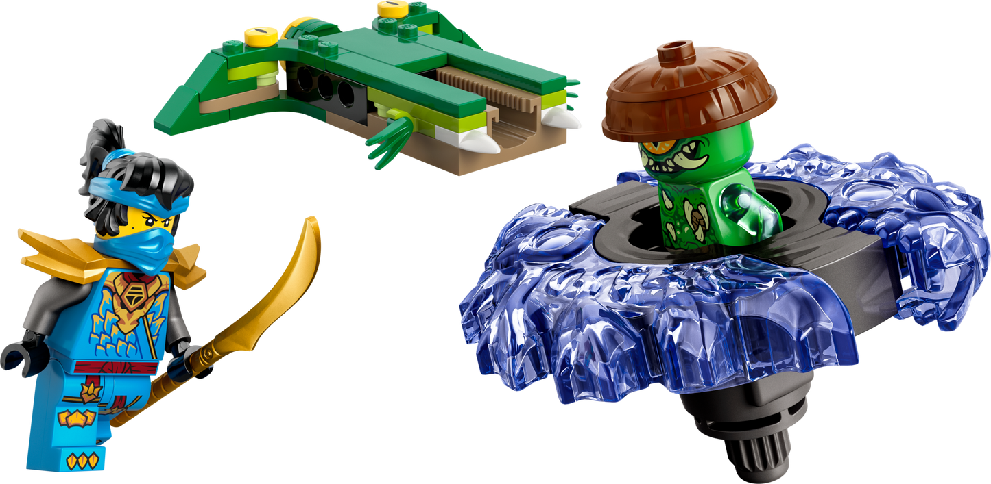 LEGO 71849 Nya contro Spinner Mostro della Mutazione