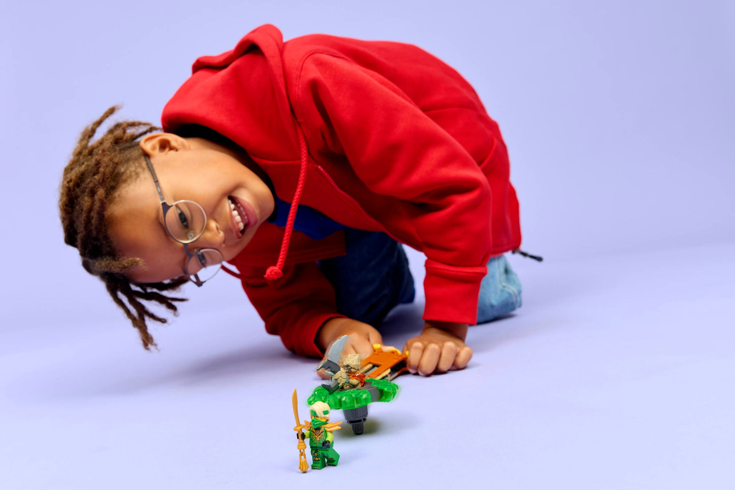 LEGO 71850 Lloyd contro Spinner Mostro della Terra