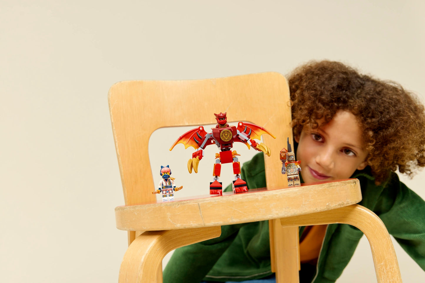 LEGO 71851 Battle Pack Mech Drago di Kai