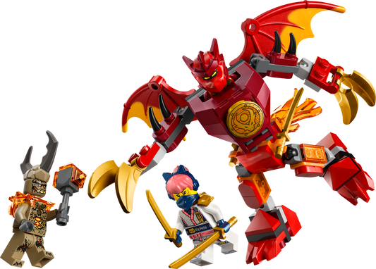 LEGO 71851 Battle Pack Mech Drago di Kai