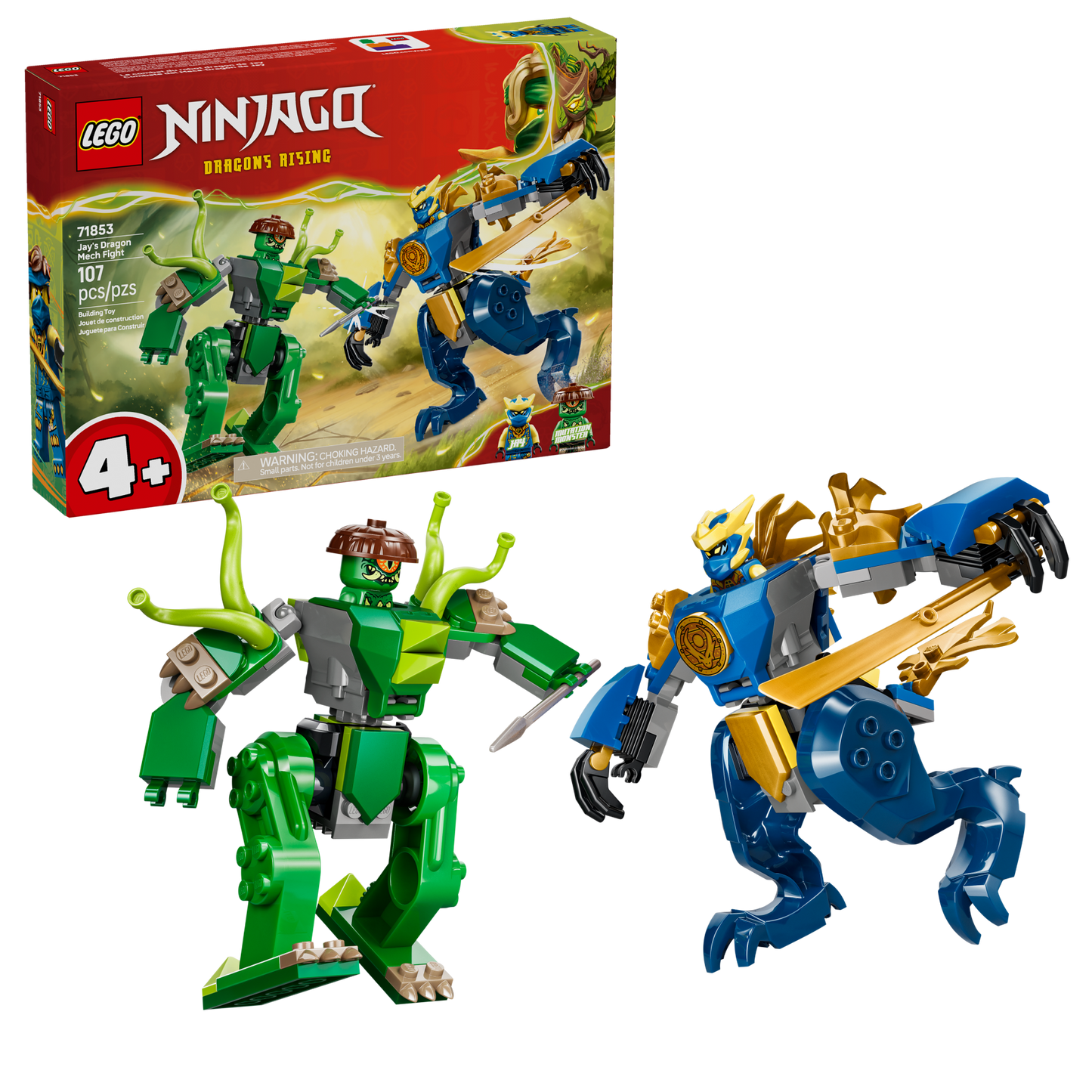 LEGO 71853 Duello con il Drago-Mech di Jay