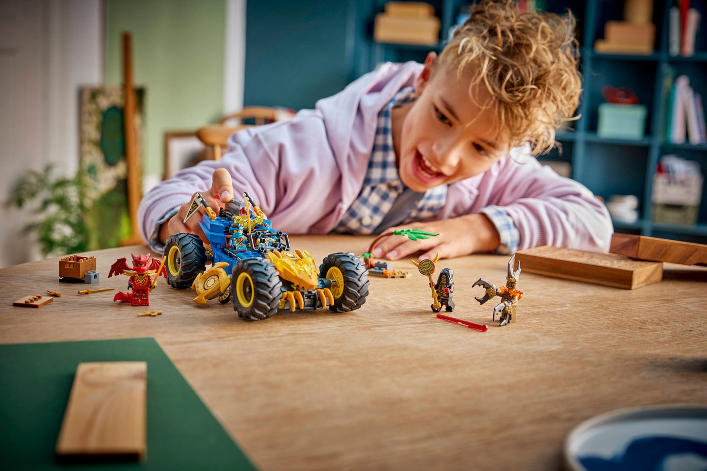 LEGO 71856 Auto mutaforma di Jay