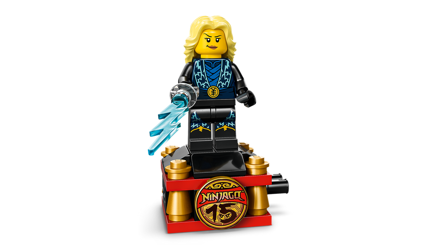LEGO 71866 Display personaggi Ninja – 15° anniversario