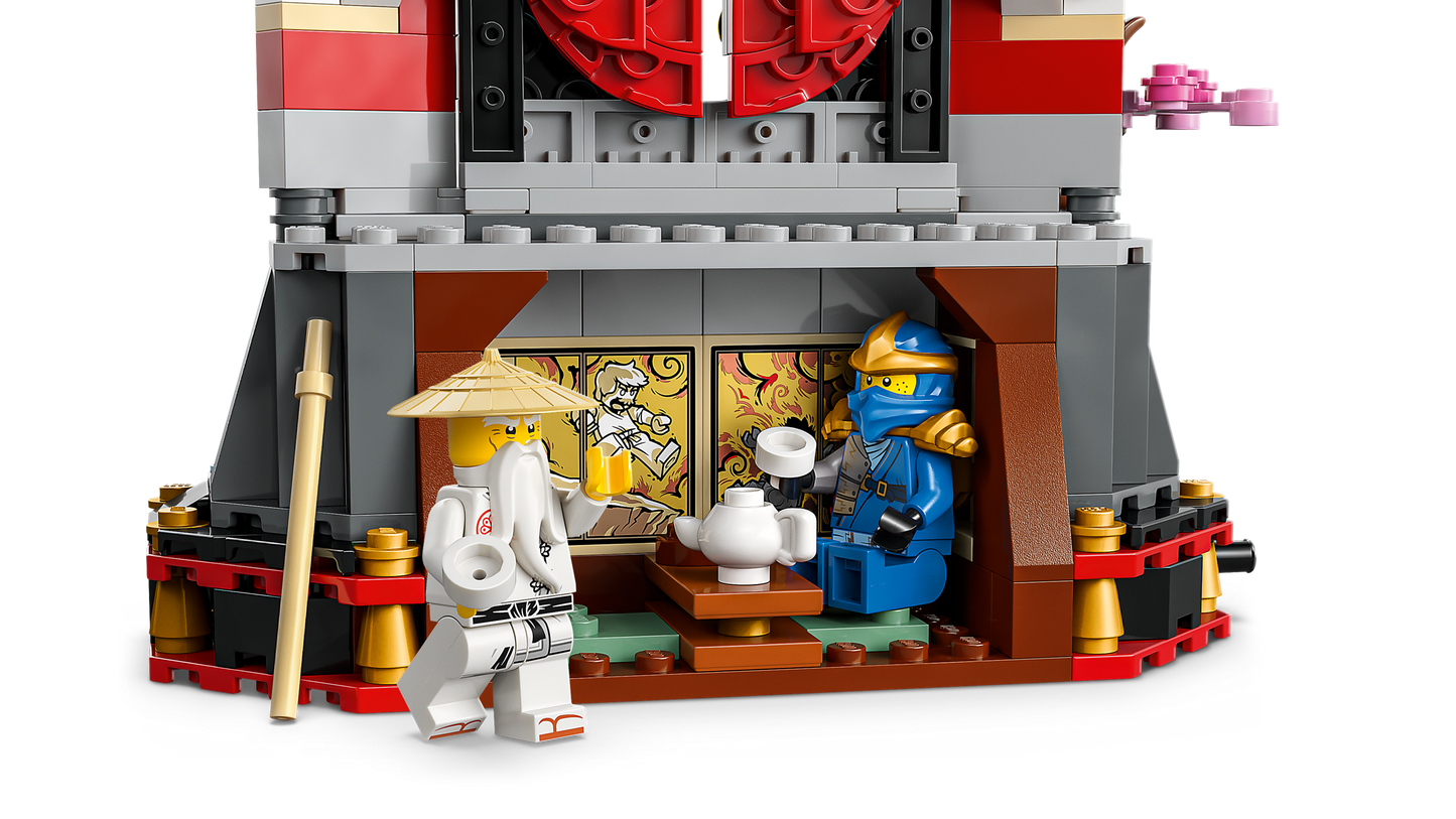 LEGO 71866 Display personaggi Ninja – 15° anniversario