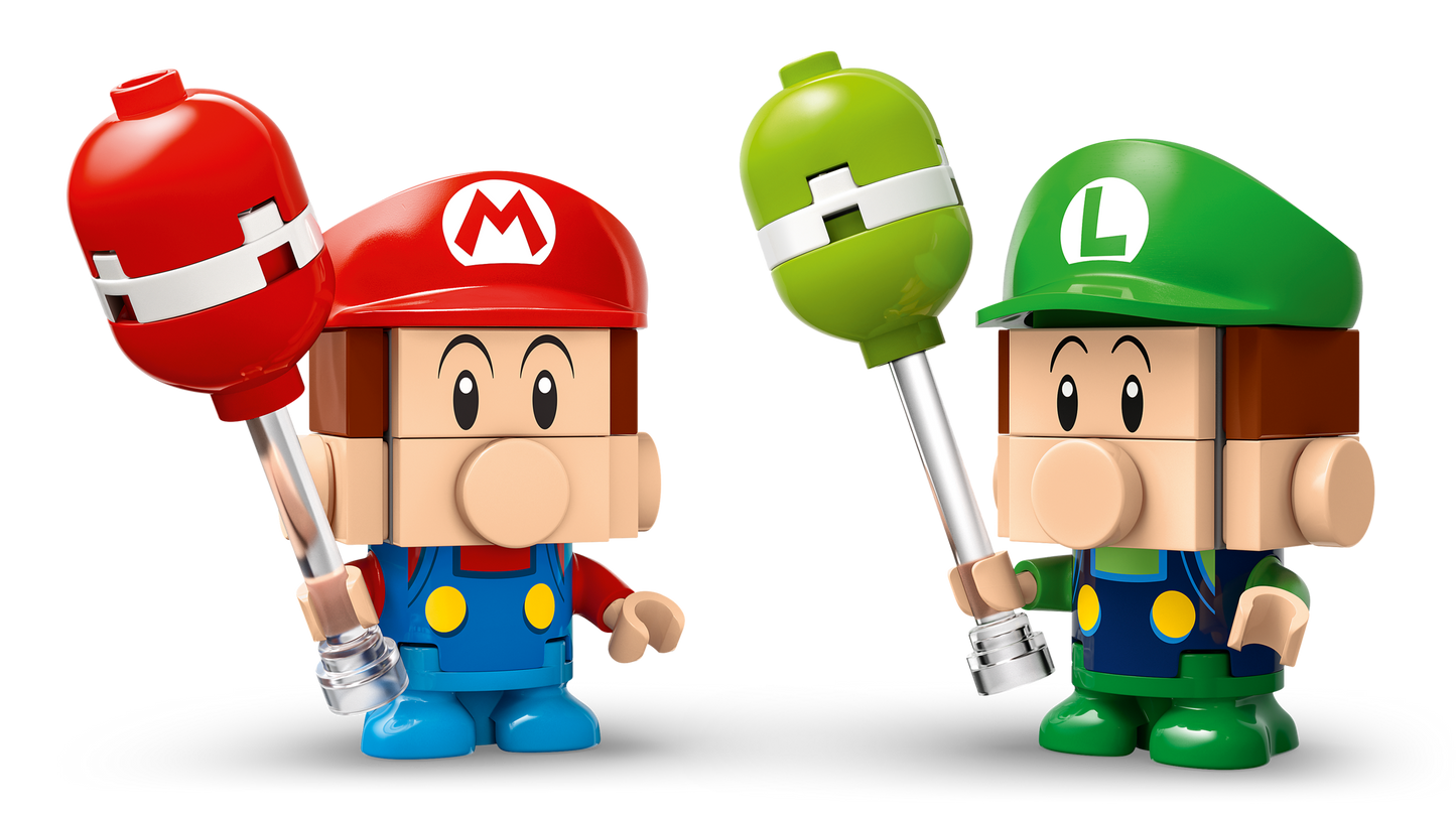 LEGO 72034 Mario Kart™: Baby Mario vs Baby Luigi