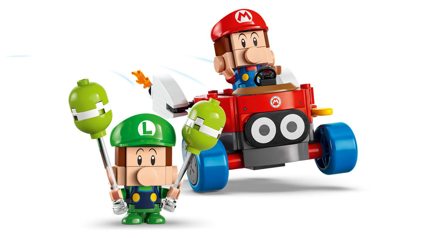LEGO 72034 Super Mario: Mario Kart – Baby Mario vs. Baby Luigi