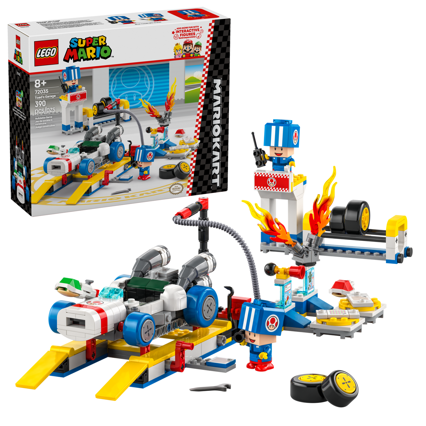 LEGO 72035 Mario Kart™: Officina di Toad