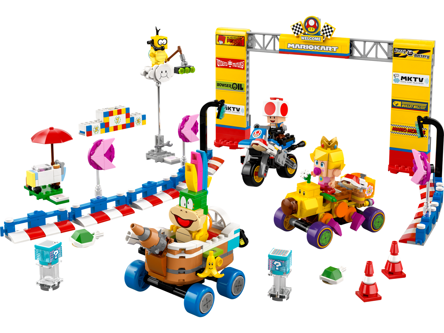 LEGO 72036 Mario Kart™: Pack Baby Peach e Gran Premio