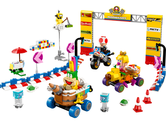LEGO 72036 Mario Kart™: Pack Baby Peach e Gran Premio