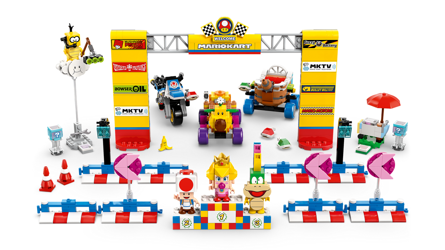 LEGO 72036 Mario Kart™: Pack Baby Peach e Gran Premio