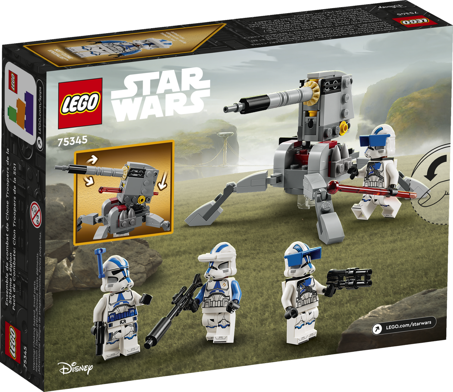 LEGO 75345 Battle Pack Clone Troopers™ Legione 501