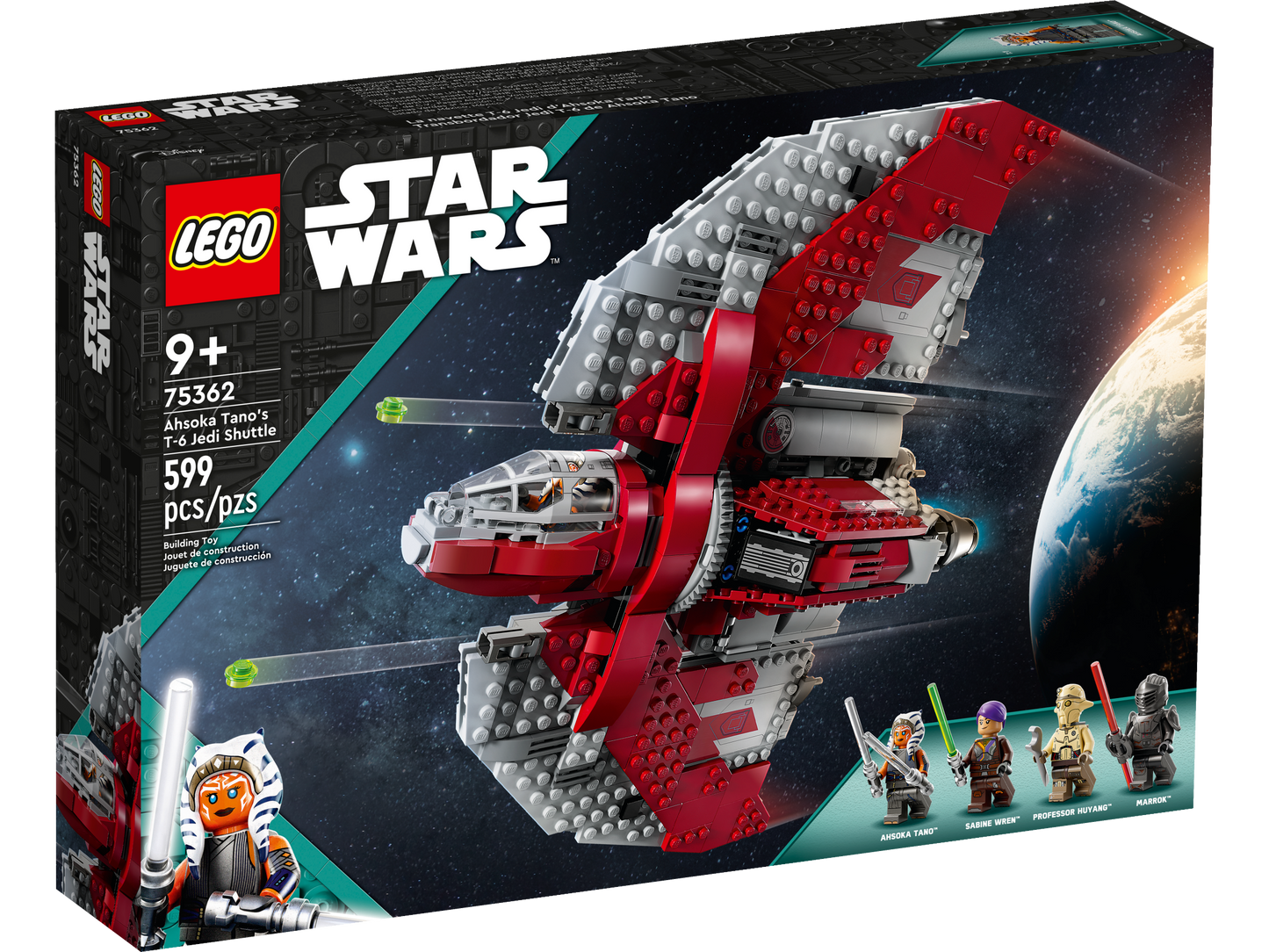 LEGO 75362 Shuttle Jedi T-6 di Ahsoka Tano