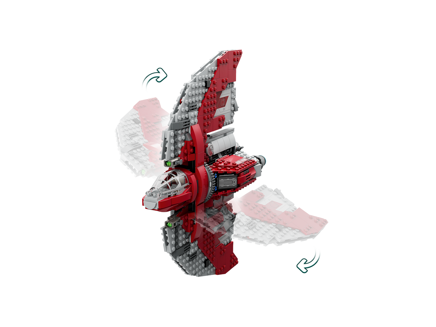 LEGO 75362 Shuttle Jedi T-6 di Ahsoka Tano