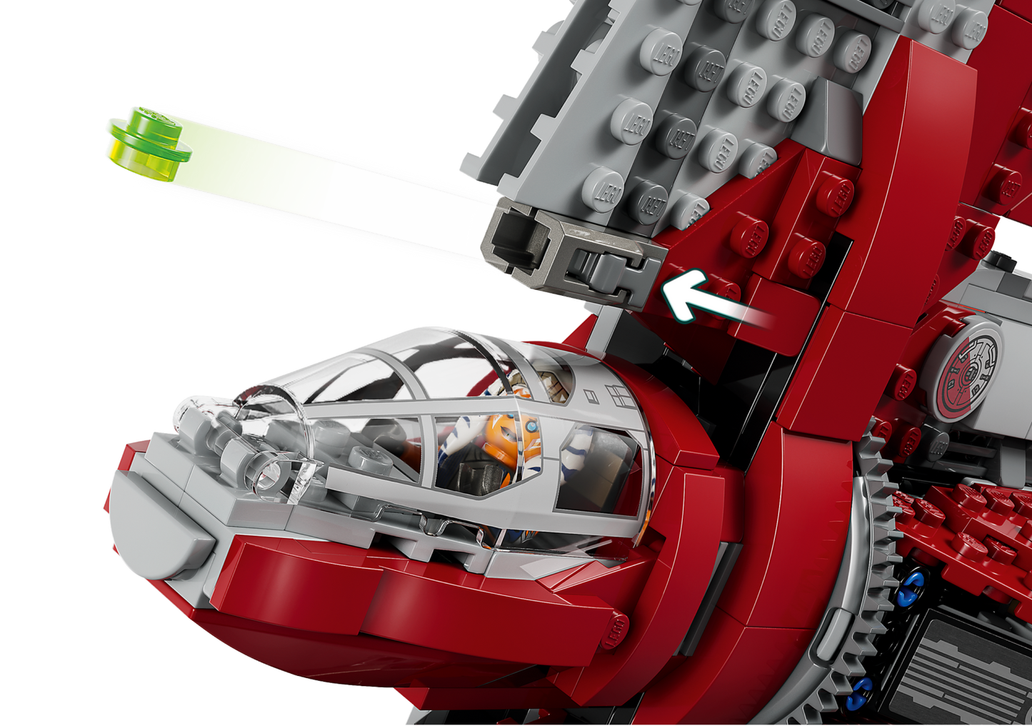 LEGO 75362 Shuttle Jedi T-6 di Ahsoka Tano