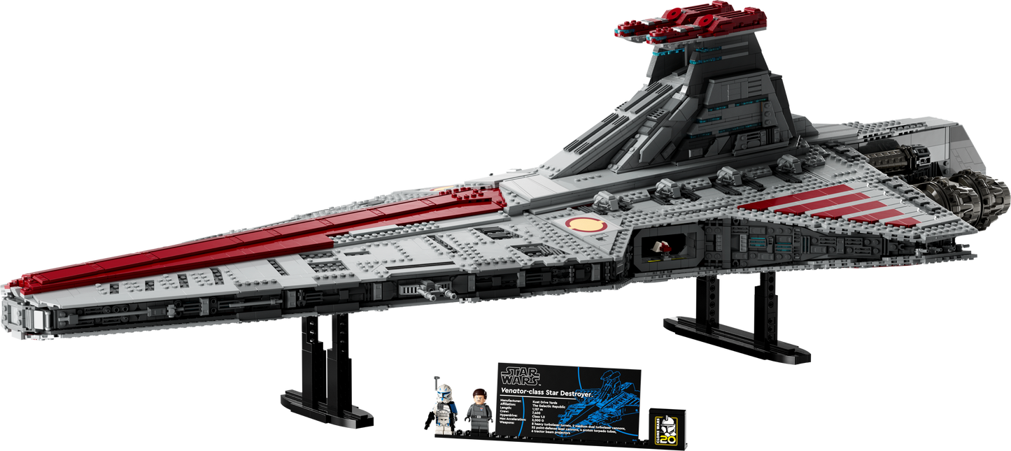 LEGO 75367 Star Wars Incrociatore d’attacco della Repubblica classe Venator