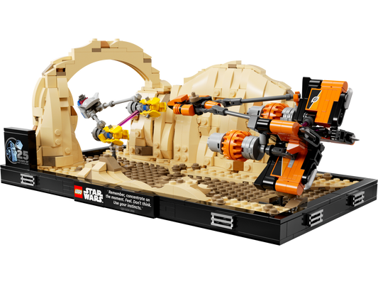LEGO 75380 Diorama Gara degli sgusci su Mos Espa