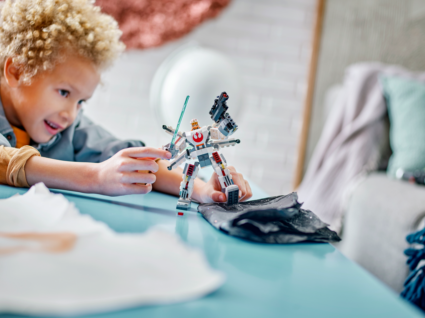 LEGO 75390 MECH X-WINGDI LUKE SKYWALKER